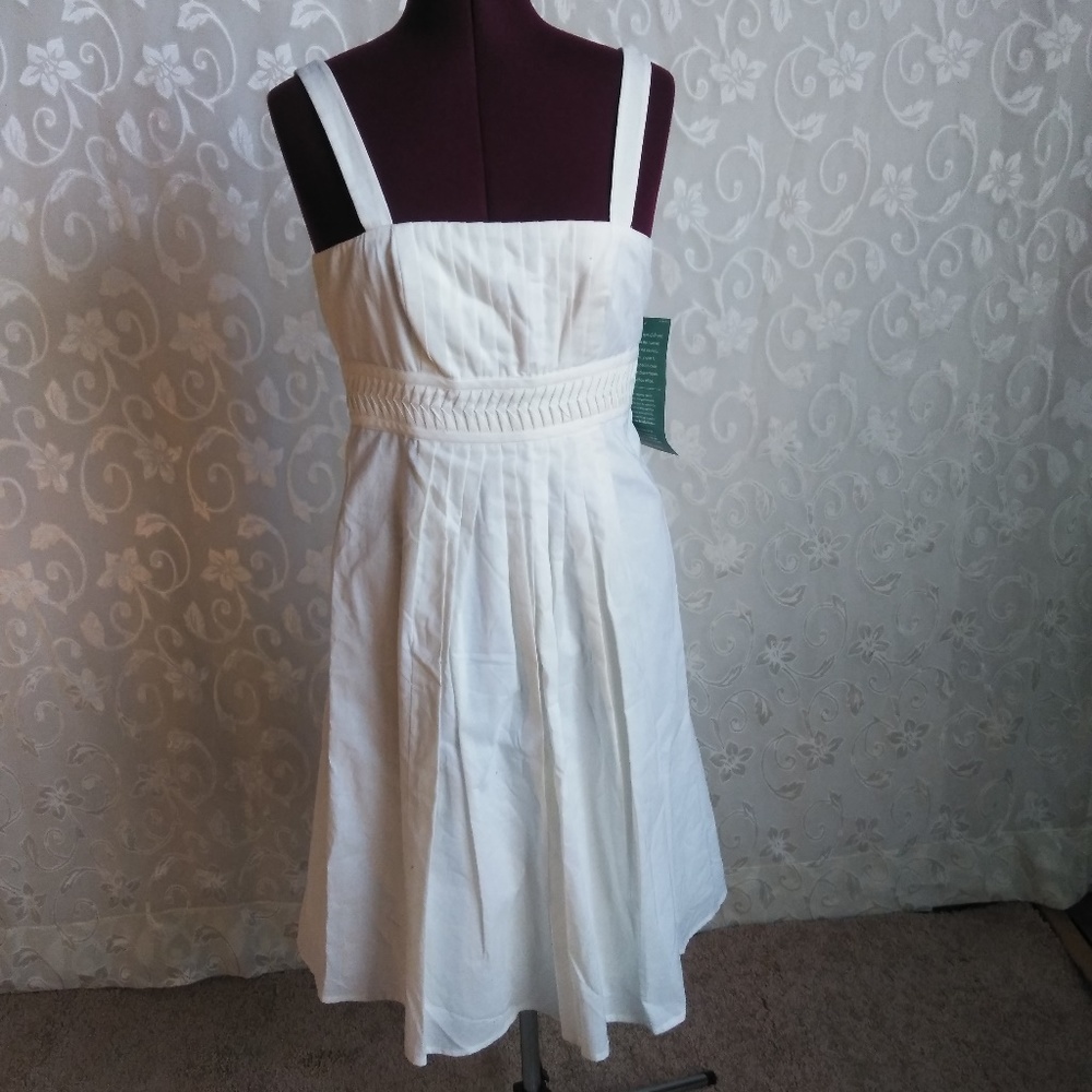 American Living Dress size 4, white, new